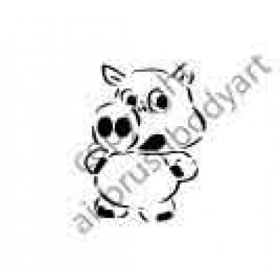 0295 pig reusable stencil